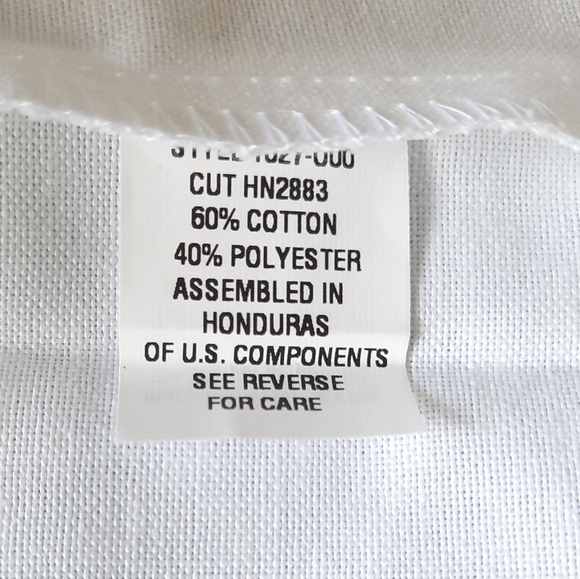 Edwards Men's white shirt size L - Picture 8 of 8